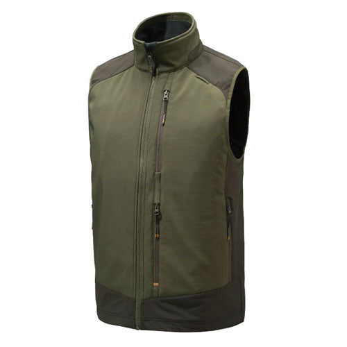 CHALECO BERETTA BUTTE SOFTSHELL & S - Verde & M - Verde & L - Verde & XL - Verde & XXL - Verde
