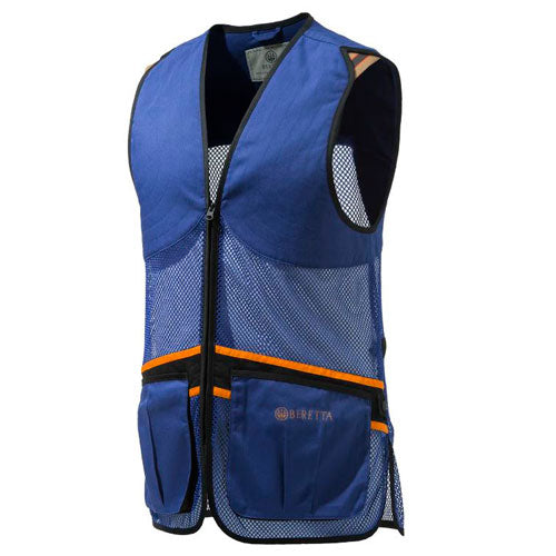 CHALECO BERETTA FULL MESH & XXS - Blue & XS - Blue & S - Blue & M - Blue & L - Blue & XL - Blue