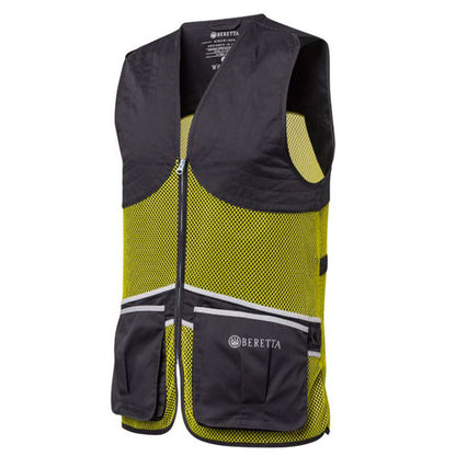 CHALECO BERETTA FULL MESH (9) & XXS - Gris/Amarillo & XS - Gris/Amarillo & S - Gris/Amarillo