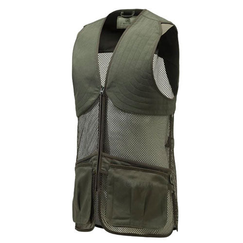Gilet Da Tiro Full Mesh Beretta - Leggero E Traspirante Per Le Giornate Di Gara, Made In Italy - Foto 1