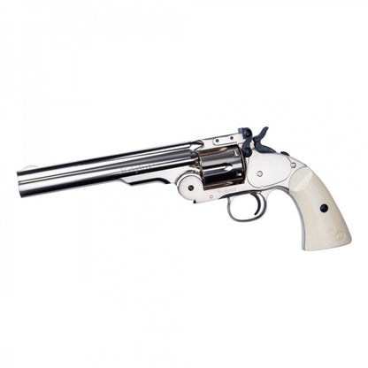 REVOLVER CO2 ASG SCHOFIELD 6" SILVER