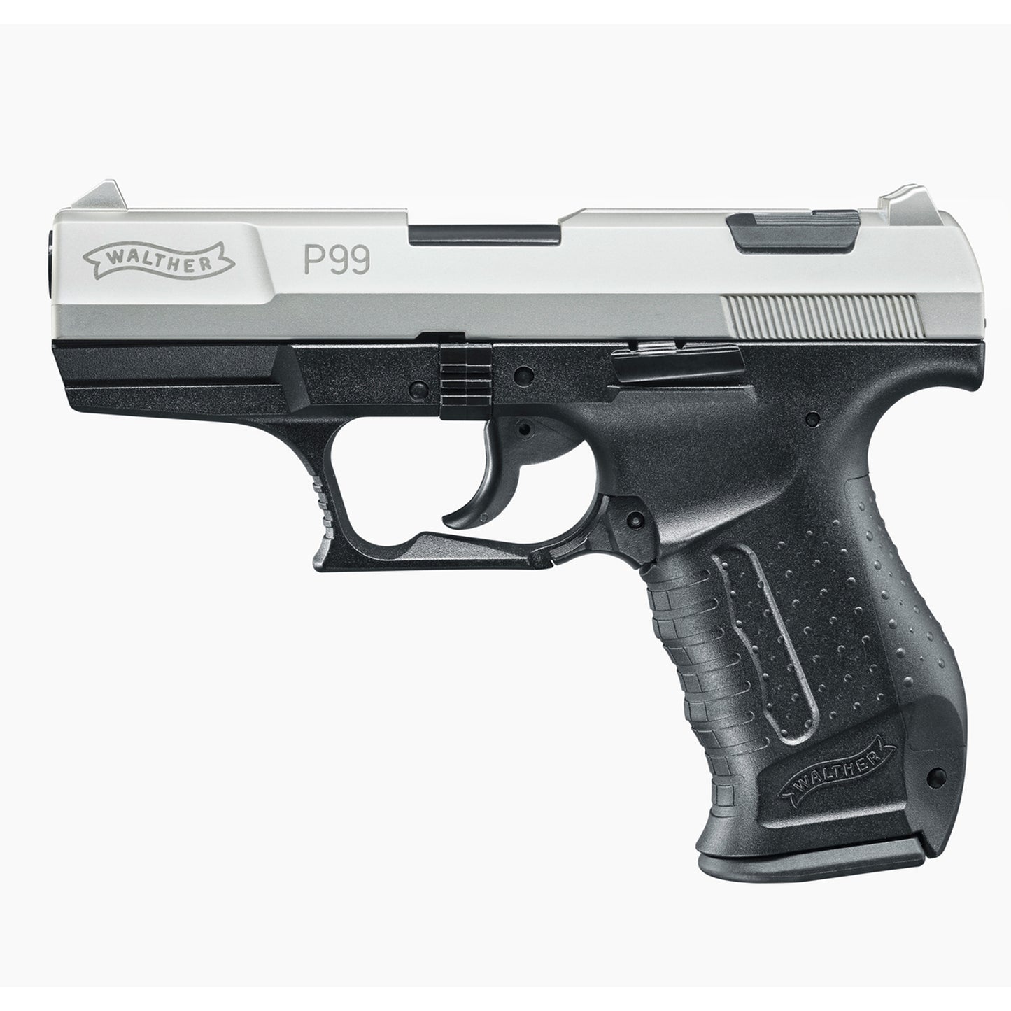 PISTOLA DETONADORA WALTHER P99 NÍQUEL