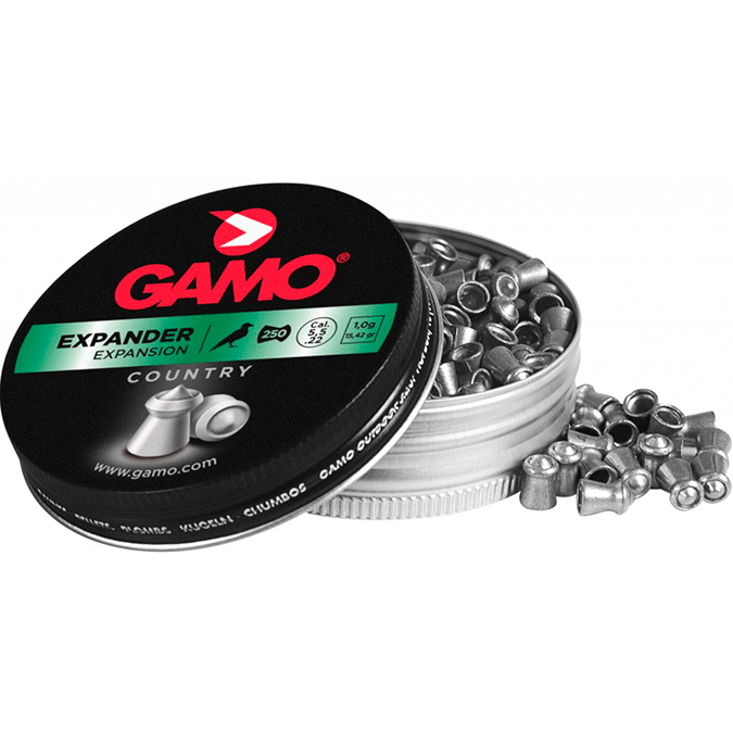 BALINES GAMO EXPANDER CAL. 5,5MM (250 ud) (1)