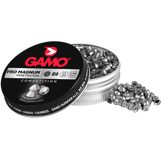 BALINES GAMO PRO-MAGNUM CAL. 4,5MM (250 ud) (2)