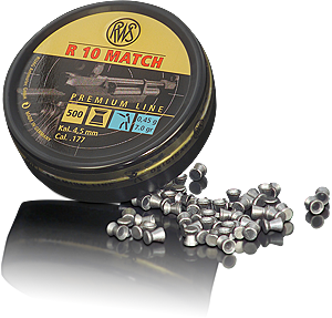 BALINES RWS R-10  0.45GR CAL. 4,5MM (500 ud)