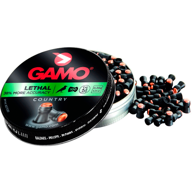 BALINES GAMO LETHAL CAL. 4,5MM (100 ud) (2)