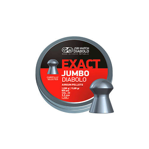 BALINES COMETA EXACT (2) & Cal. 5.52mm - JSB Exact Jumbo (500ud)