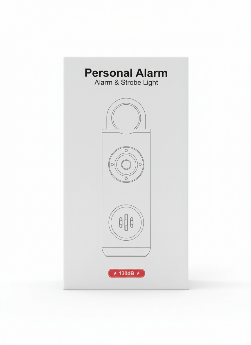 ALARMA PERSONAL & STROBE LIGHT GAMO (3)