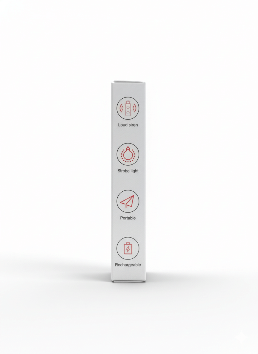 ALARMA PERSONAL & STROBE LIGHT GAMO (4)