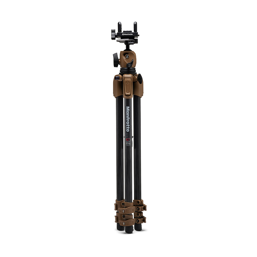 TRIPODE ALPHA SHOT BY MANFROTTO BALL HEAD KIT CARBONO 188 CM (2)
