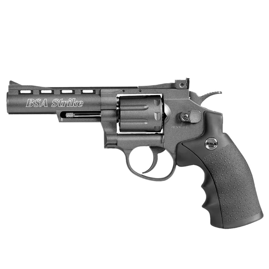 REVÓLVER CO2 BSA STRIKE 4"