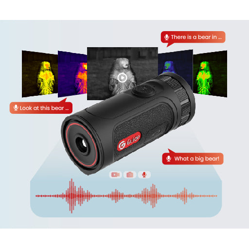 Monocular térmico AMOLED WiFi Guide TE211M 256x192 – Carbin
