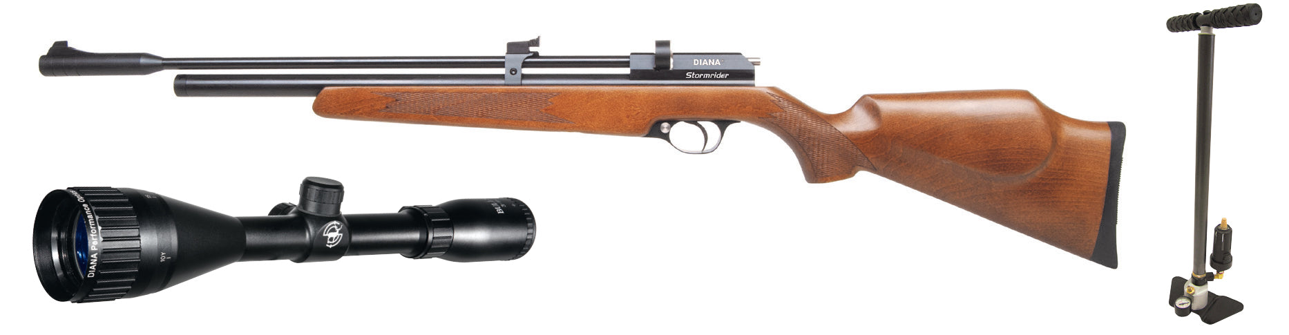 CARABINA AIRE COMPRIMIDO DIANA STORM RIDER PACK & Cal. 4.5mm & Cal. 5.5mm