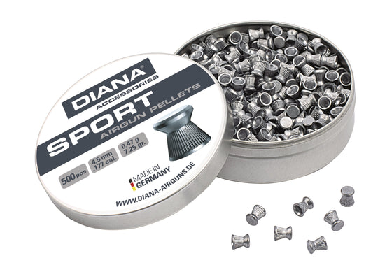 BALINES DIANA SPORT 4,5 MM & Cal. 4.5mm