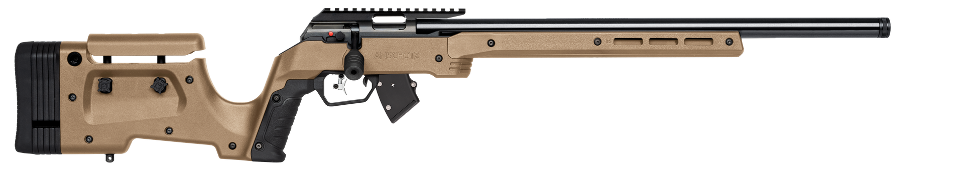 CARABINA ANSCHÜTZ APR LONG RANGE FDE & 22 L.R.